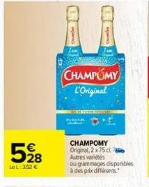 promos champomy