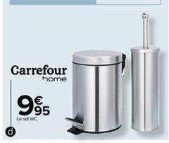 Carrefour  home  995  Le set WC 