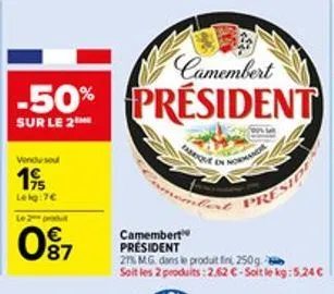 camembert président