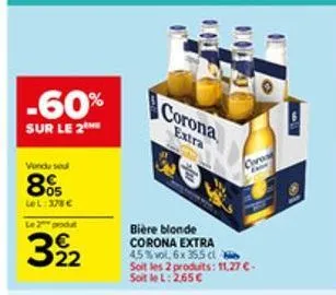 bière blonde corona