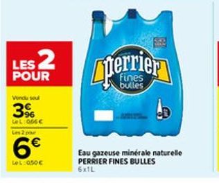 eau gazeuse Perrier