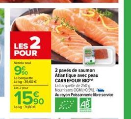 saumon Carrefour