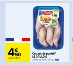 cuisses de poulet Le gaulois