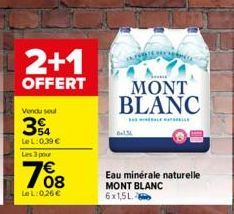 blanc Mont blanc