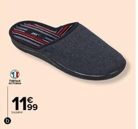 Fabriqu en France  1199  €  La paire  