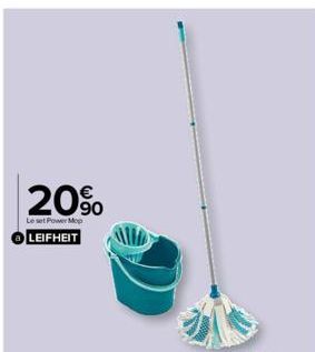 20%  Le set Power Mop  LEIFHEIT  