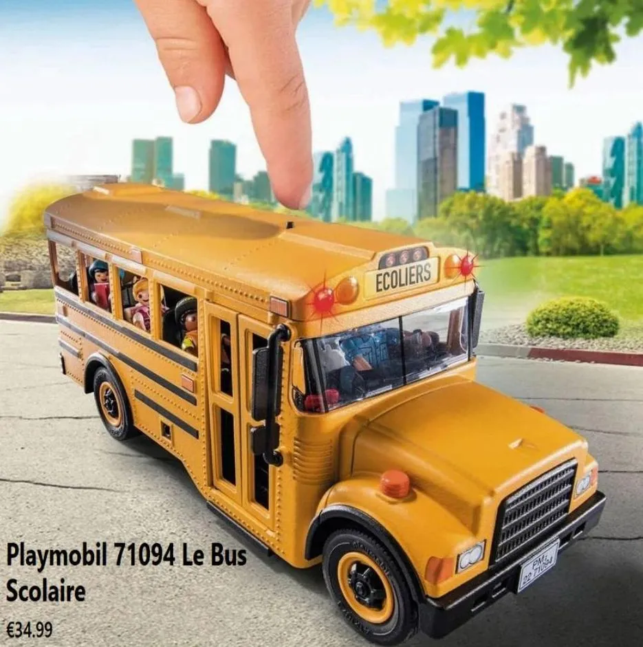 playmobil 71094 le bus scolaire  €34.99  小  ecoliers  o  on turkey  