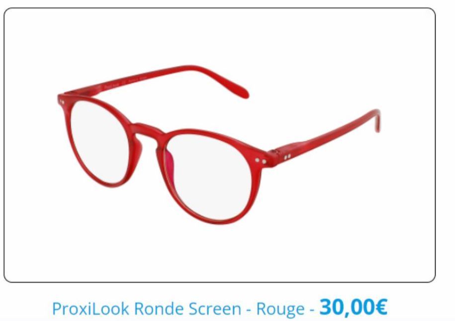 ProxiLook Ronde Screen - Rouge - 30,00€ 