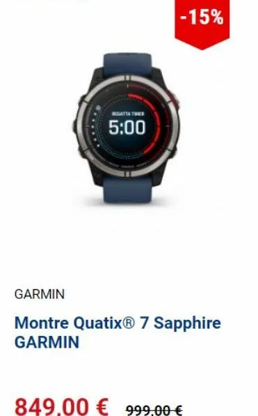 montre garmin