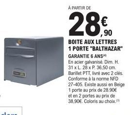 boîte aux lettres 