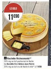 LE KILO  11€90  RICHIAMONTS  Rache 