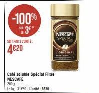 café soluble Nescafé