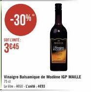 vinaigre balsamique Maille