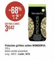 pistaches wonderful