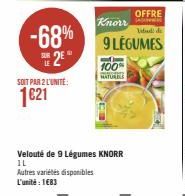 légumes Knorr