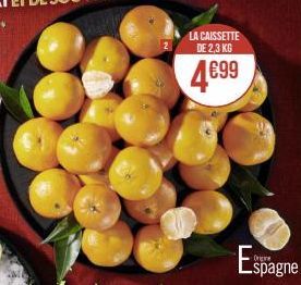 LA CAISSETTE DE 2,3 KG  4.699  Espagne 