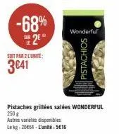 pistaches wonderful