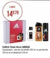 l'unité  14€79  adidas  63 