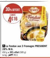 fondue Président