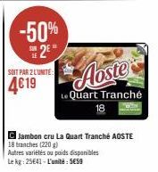 jambon Aoste