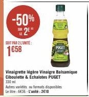 vinaigre balsamique Puget