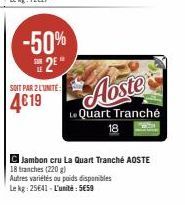 jambon Aoste