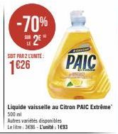 liquide vaisselle Paic