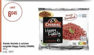 cuisine charal