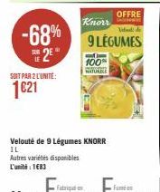 légumes Knorr