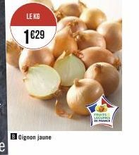 LE KG  1€29  Oignon jaune  raums: LACURC DE FRANCE 