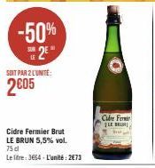 cidre Brut