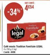 café moulu legal