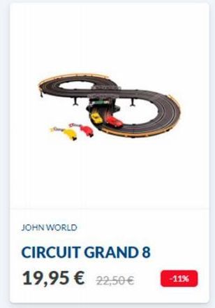 JOHN WORLD  CIRCUIT GRAND 8 19,95 € 22,50 €  -11% 