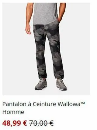 pantalon à ceinture wallowa™ homme  48,99 € 70,00€  
