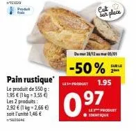 pain rustique 