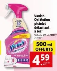 détachant vanish