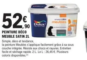 meubles dulux