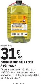 combustible pour poêle 