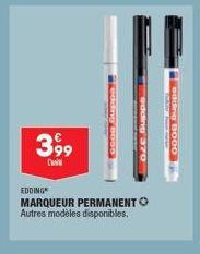 marqueur permanent Edding