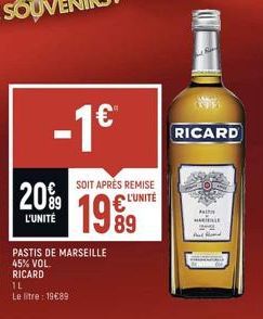 soldes Ricard