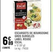 escargots Escal