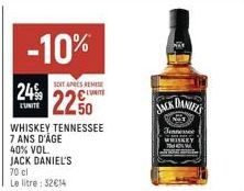 soldes Jack Daniel's