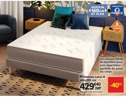 matelas Lotus