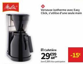 cafetière Melitta