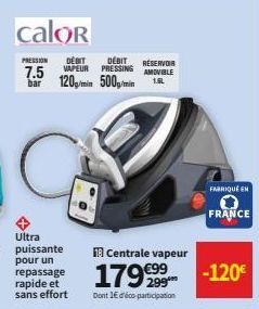 centrale vapeur Calor