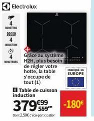 table Electrolux