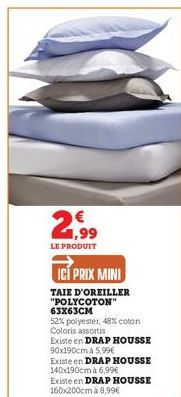 drap housse 