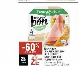 jambon Fleury Michon