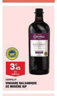 vinaigre balsamique Carapelli