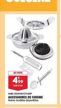 accessoires de cuisine Home Creation